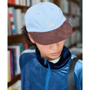 キャップ 帽子 UMBRO/アンブロ SP 2TONE Flat Visor Cap/別注 2トーン フラットバイザー キャップ メンズ レディース