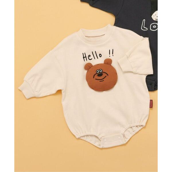ベビー服 ロンパース Bpop ぷっくりボディオール