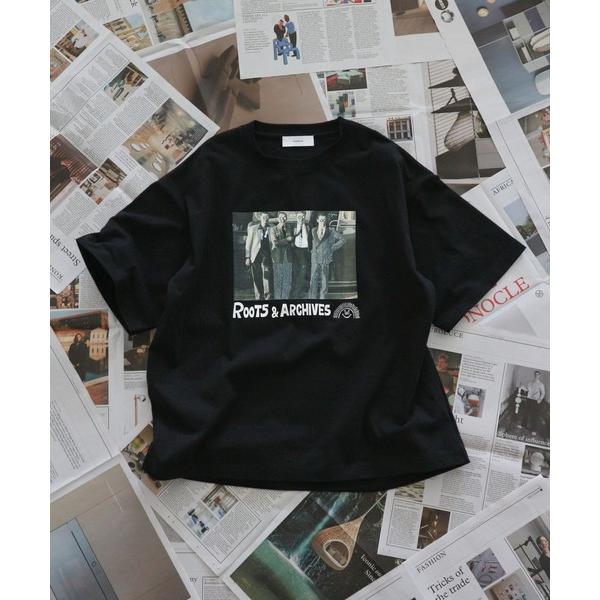 tシャツ 「Ryu Ambe」コラボ/イラストプリントTシャツ メンズ