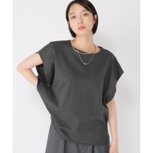 tシャツ 「daily CLIP」ドルマンフレンチスリーブT レディース