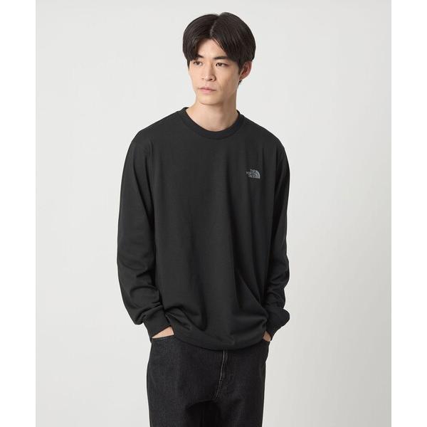 tシャツ 「THE NORTH FACE」バック スクエアロゴ ロングスリーブ 長袖 Tシャツ メン...