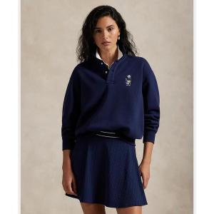 ポロシャツ ポロ Polo ベア フリース ロングスリーブ ポロシャツ レディース