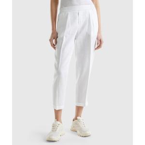 「BENETTON (UNITED COLORS OF BENETTON)」 パンツ MEDIUM ホワイト レディース