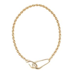 ネックレス オイスターチェーンチョーカー レディース