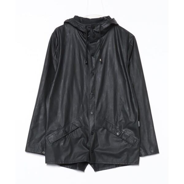 「RAINS」 コート X-SMALL ブラック メンズ