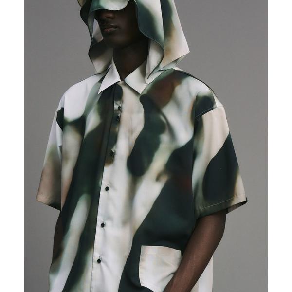 シャツ BLUR PATTERN  SS SHIRT メンズ レディース