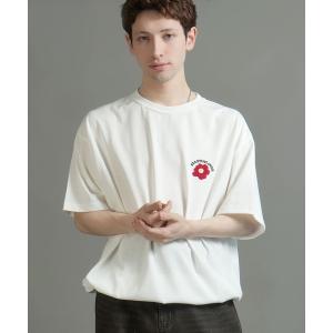 tシャツ 「Starting Over/スターティングオーバー」ONE POINT LOGO EMBROIDERY DRAW CODE T-SHIRT / ワンポイント ロゴ刺繍 ドローコード デザイン クルー…