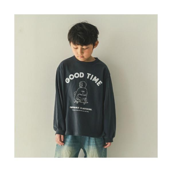 tシャツ ジーンズベー GOOD TIME　ロングＴシャツ キッズ 子供服 男の子 女の子