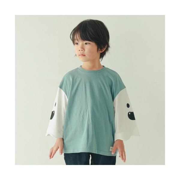 tシャツ ニコフラート おばけ袖　ロングＴシャツ キッズ 子供服 男の子 女の子