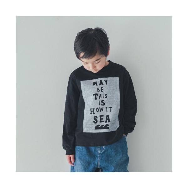 tシャツ ジーンズベーセカンド SEA　ロングＴシャツ キッズ 子供服 男の子 女の子