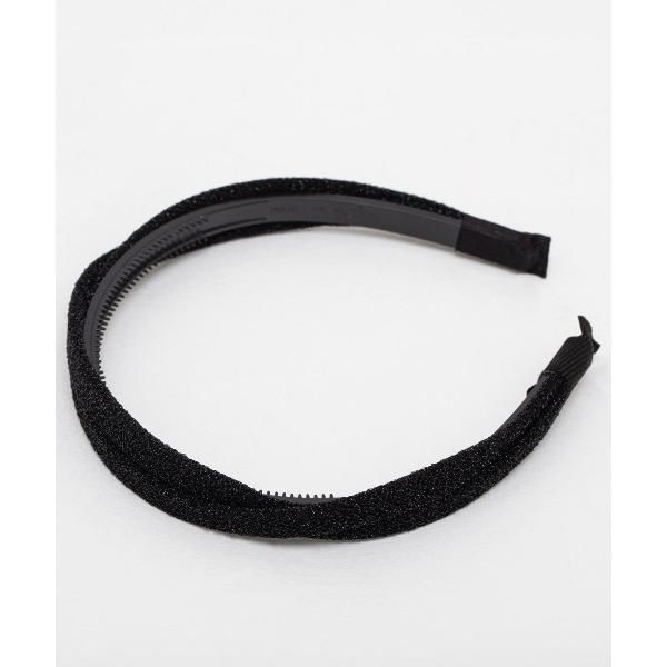 カチューシャ ラメ スリム カチューシャ