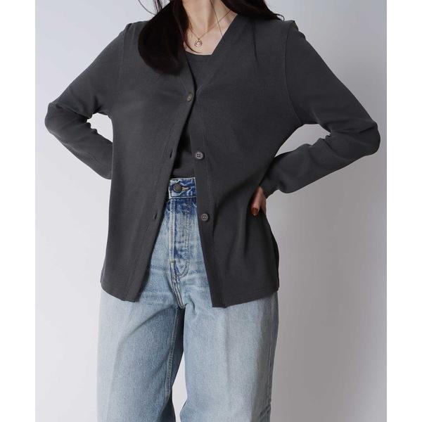 カーディガン Sugar Rose / pigment slit cardigan(ピグメントスリッ...