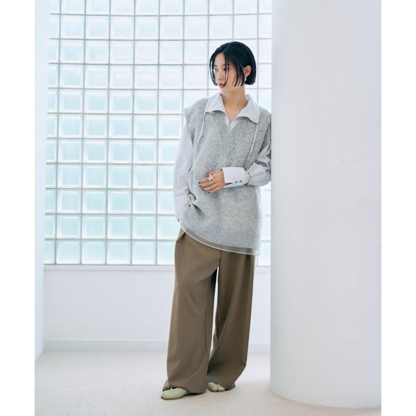 ベスト ジレ 「 CHIGNON / シニヨン 」リバーオーガンドッキングベスト レディース メンズ