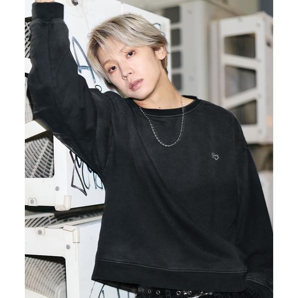 トレーナー スウェット サンフェードコンパクトクルーネックヘビーウェイトスウェット「UNISEX」 ...