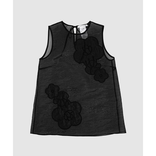 SLEEVELESS TOP WITH BACK KEYHOLE CLOSURE レディース