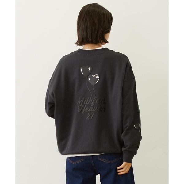 トレーナー スウェット HEART BALLOON SWEAT TOP レディース メンズ