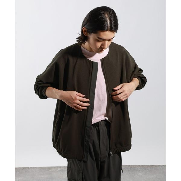 カーディガン ドライ鹿の子ブルゾン メンズ