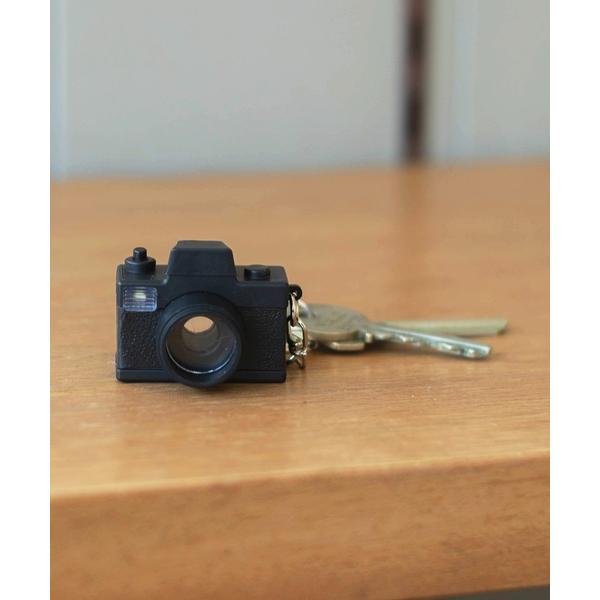 キーホルダー KIKKERLAND キッカーランド ノイジーキーライト カメラ キーリング チャーム