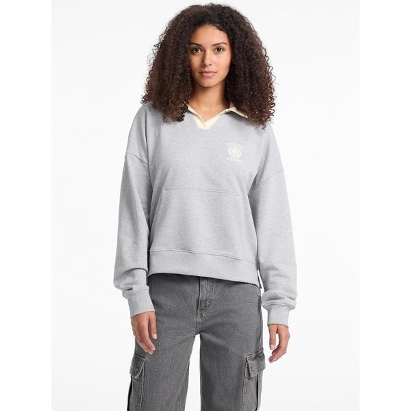 トレーナー スウェット GUESS JEANS Os Collar Slit Sweat スウェット...