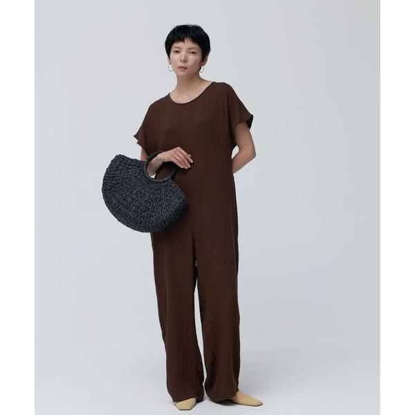 オールインワン リネンライクオールインワン レディース