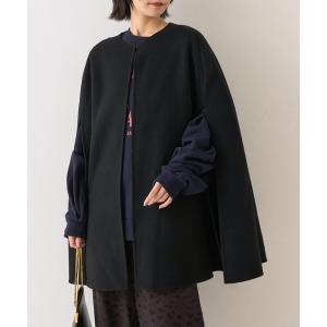 ポンチョ 「ウールSuper110’s」リバーマントコート レディース