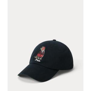 POLO RalphLauren エンブロイダリーツイルボールキャップ POLO RALPH LAUREN『エンブロイダリー ツイル ボール キャップ