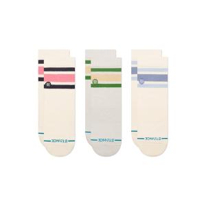 靴下 「STANCE/スタンス」レディースロゴクォーターソックス3Pソックス  3足セット　/ おしゃれなギフトに最適！ /WOMENS BOYD Q