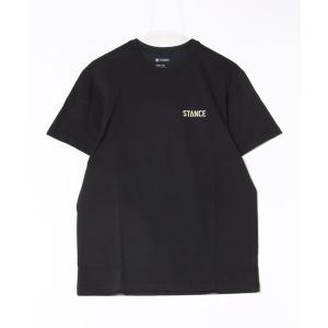 tシャツ 「STANCE/スタンス」バックプリントコットンTシャツ　ユニセックス　BADGE SS メンズ レディース