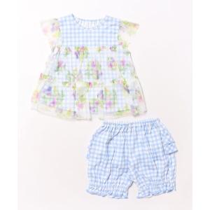 ベビー服 ロンパース フラワーパンツセットの買取情報