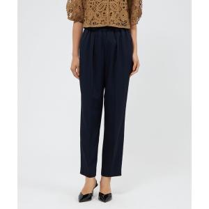 パンツ トリアセテートツイル テーパードパンツ レディース