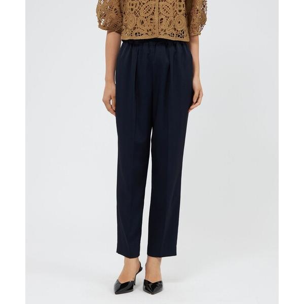 パンツ トリアセテートツイル テーパードパンツ レディース