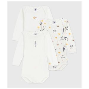 ベビー服 ロンパース 長袖ボディ３枚組の買取情報