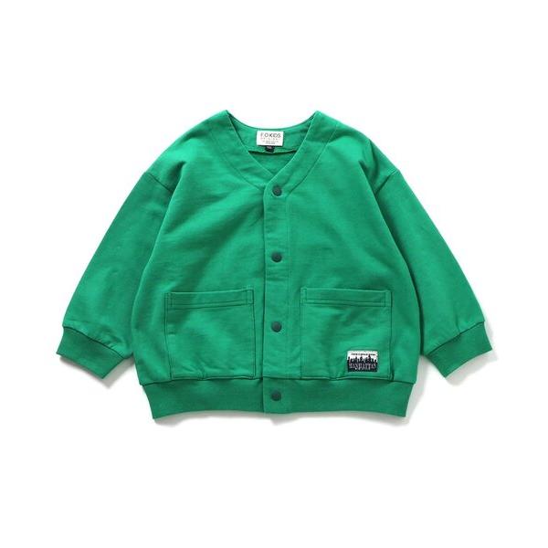 カーディガン 「ジュニア対応」スナップカーディガン キッズ 子供服 男の子 女の子