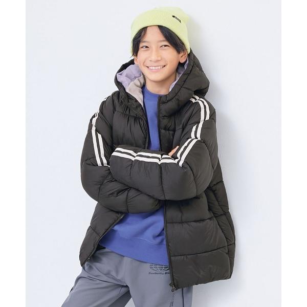 ダウン アウター 洗える ファイバーダウン えらべるフード＆デザイン 中綿ジャケット キッズ 子供服...