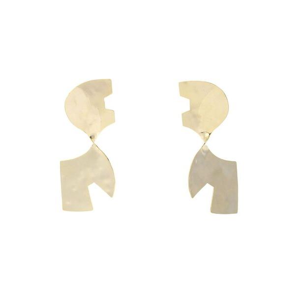 イヤリング NOTCH TWIST EARRING / ノッチツイストイヤリング レディース