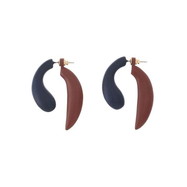 ピアス BI-COLOR DROP PIERCE / バイカラードロップピアス レディース