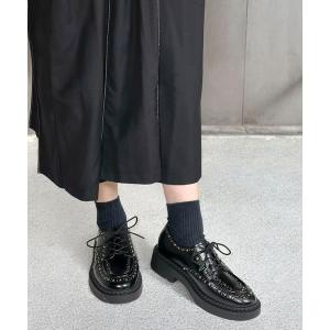 フォーマルシューズ ASH/アッシュ「MAX」スタッズレースアップシューズ ドレスシューズ マニッシュ レディース