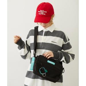 ショルダーバッグ バッグ SHOULDER WIDE BAG MESH POCKET LtGREEN レディース メンズ