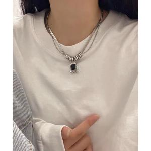 ネックレス 「Bz」ブラックポイントデザインネッ...の商品画像
