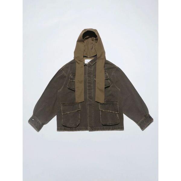 ブルゾン アウター 「VEQUM」BOXY DENIM BZ レディース