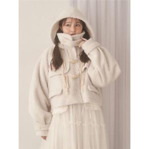 ダッフルコート コート milk shaggy Duffle Coat レディース