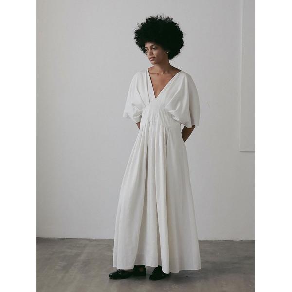 ワンピース ウエストタックワンピース