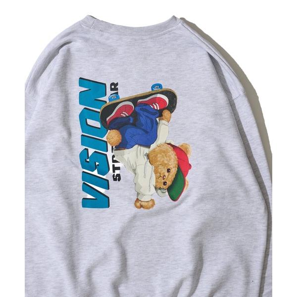 トレーナー スウェット 「VISION STREET WEAR」オリジナルグラフィック スケーターベ...