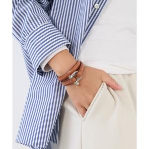 ブレスレット ダブルレザーブレスレット レディースの買取情報