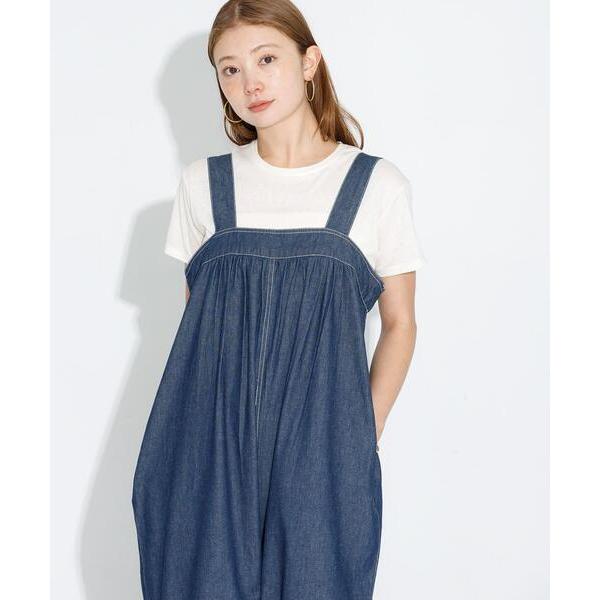 サロペット オーバーオール デニムサロペット レディース