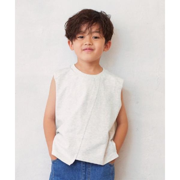 tシャツ スウェットノースリーブ キッズ 子供服 男の子 女の子