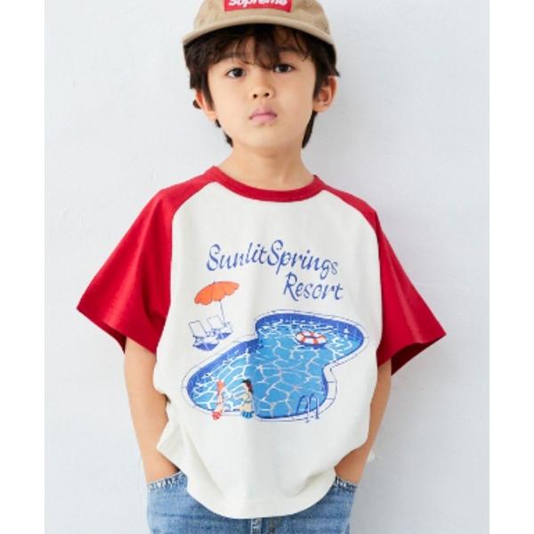 tシャツ ラグランTシャツ キッズ 子供服 男の子 女の子