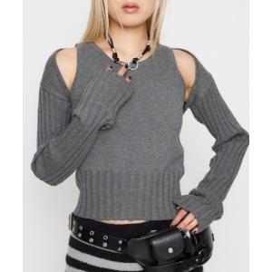 LAGUA GEM（ラグアジェム） ニット セーター HALTER NECK COMPACT