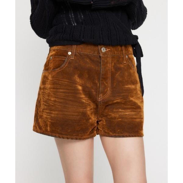 ジーンズ デニム デニムパンツ BRUSHED VINTAGE ショートパンツ レディース