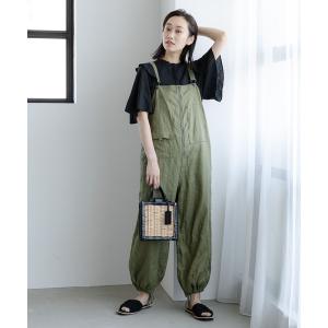 「niko and...」 オーバーオール MEDIUM カーキ レディース